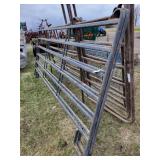 2- 12ft Gray Corral Panels