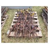 Pallet of 4ft Garden Posts