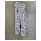 2- 6 Meter Webbing Slings (Polyester), 4 ton