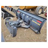 8' New Holland Skid Steer Angle Snow Blade