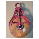 Hudson Antique 6' Wooden Pulley