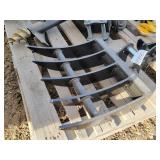 16' Mini Excavator Rake Attachment 3.5' Mount