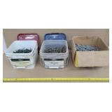 3 Containers of Nails