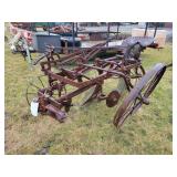 2 Bottom Plow on Steel Wheels
