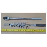 Masterforce 3/4 Drive Breaker & 3/8' crow Foots