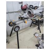 Chicago Electric 12' Dbl. Bevel Saw on Stand