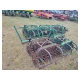 14' 3 Point Rotary Hoe, with 1 extra section