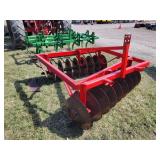 5 FT  3 Point Disk, 1 broken disk blade