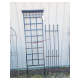 2- Metal Trellises 64' & 78'
