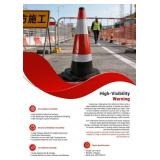 25- New Construction Cones w/ Reflective Sleeves
