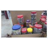 Flat of Misc Naiks and Fasteners