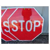 1- 36' Aluminum Stop Sign