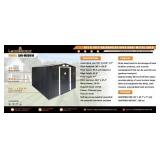 Land Honor 8x10ft Galv. Metal Shed Kit