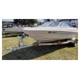 Bayliner 16ft Boat 135HP Motor