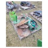 Pallet of Misc Implement Parts