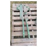 Set of John Deere Mounting Plates, 36' Long