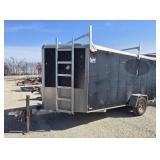2005 Alumalite 6 x 12 Enclosed Trailer