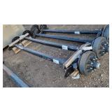 2- Dexter 6K LB. Trailer Axles