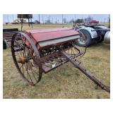 Antique SUPERIOR 64' Grain Drill - for parts