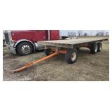 9' x 16' Hay Rack on EZ Trail Tandem Gear