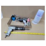 1/2' Air Ratchet & Air Chisel, Oil Can