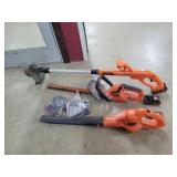 Black & Decker 20V Cordless Yard Tool Set,  works