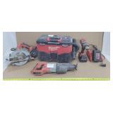 Milwaukee Circular Saw, Sawzall, Drill, Shop Vac,