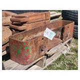 Tractor Front Suitecase Weight Bracket