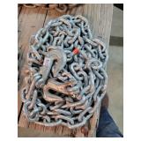 18' Log  Chain, 3/8', like New