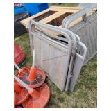 4- Used Aluminum Hog Gates 36' & 48'