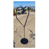 58' Metal Heart Decor