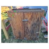 Vintage Wooden Cabinet 33x39
