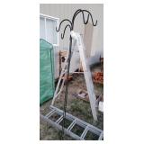 2- 6ft Double Shepherd Hooks