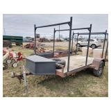 72x12ft Utility Trailer - Good Tires