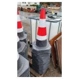 25- New Construction Cones w/ Reflective Sleeves