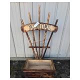 Trellis Garden Box, 48' H x 24 W