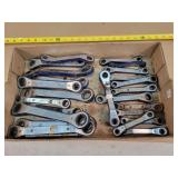 Many Ratcheting wrenches