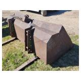 72" USED Loader Bucket (32" Inside mount width)