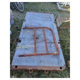 Antique Factory Cart 36x72