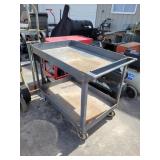 25x37' Metal Rolling Cart