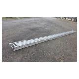 20' Repaired Aluminum Plank, See Welds