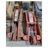 2- MVP Floor Jacks (no handles) 20'L