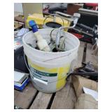 Bucket with WD40 & Misc Tools