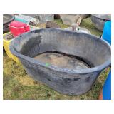 120 Gallon Poly Livestock Tank. Used, 20' H