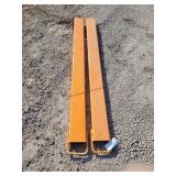 Set of 76' Fork Extensions, Imported