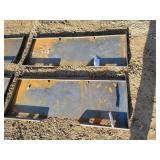 2- Wolverine Skid Steer Attachment Plates