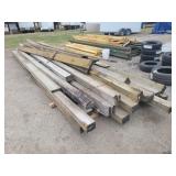 Big Pile of 4x6 Laminated Posts & 2x6 Lumber