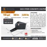 Wolverine Skid Steer Concrete Mixer Bucket