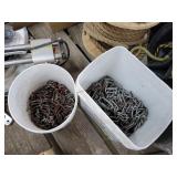 2 Sets of Tire Chains - Skid Loader / UTV