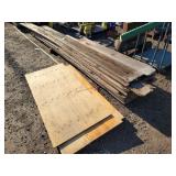 Pallet of Rustic Barnwood & 3 pieces of plywood